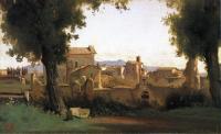 Corot, Jean-Baptiste-Camille - View in the Farnese Gardens